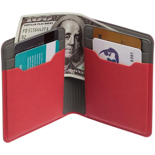 Картхолдер с отделением для купюр Dual; - купить именные сувениры в Воронеже