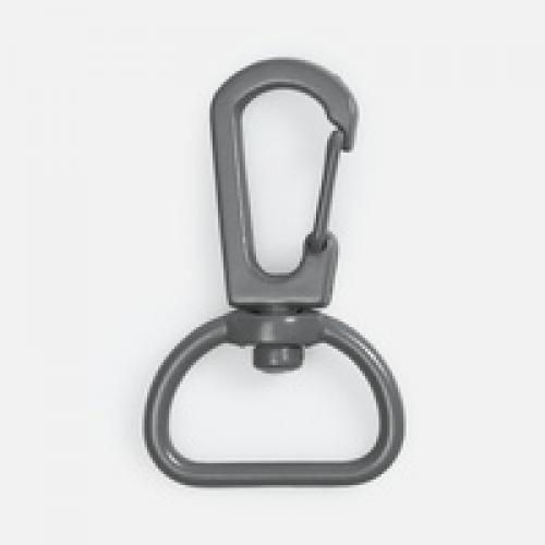 Застежка-карабин Snap Hook, M, серая