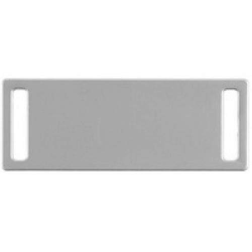 Шильдик металлический Kova, серебристый