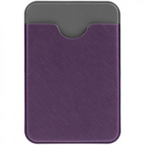 Чехол для карты на телефон Devon, фиолетовый с серым