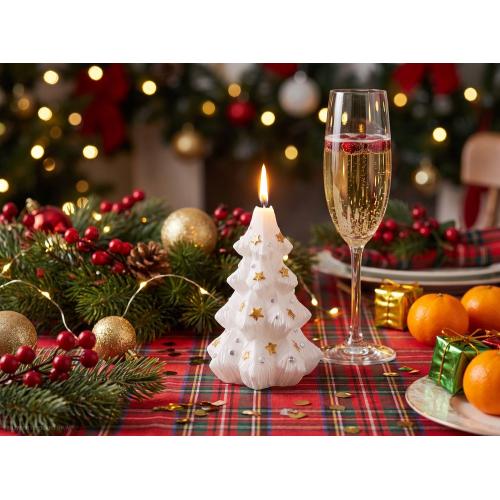 Свеча Christmas Twinkle; - купить именные сувениры в Воронеже