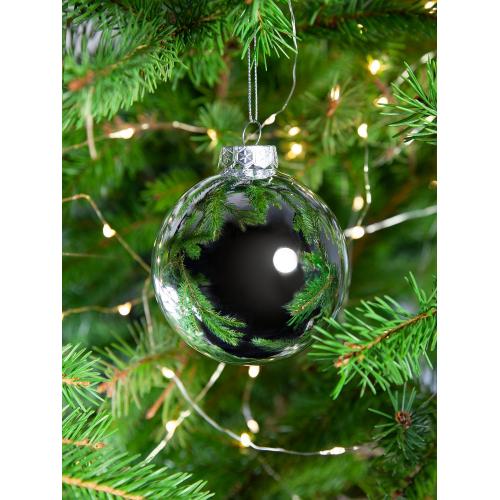 Елочный шар Finery Gloss, 8 см; - купить подарки с логотипом в Воронеже