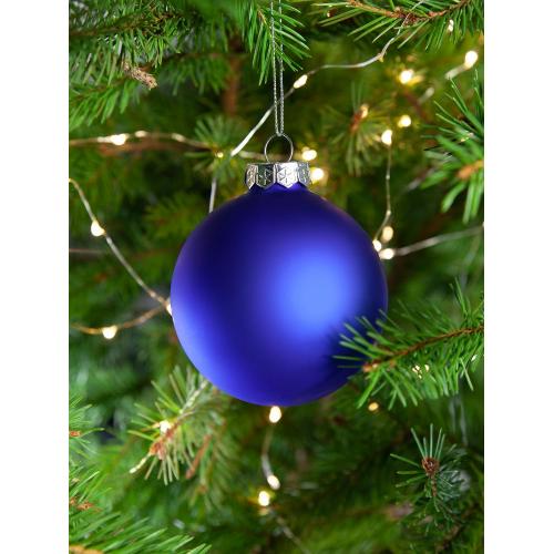 Елочный шар Finery Matt, 8 см; - купить подарки с логотипом в Воронеже