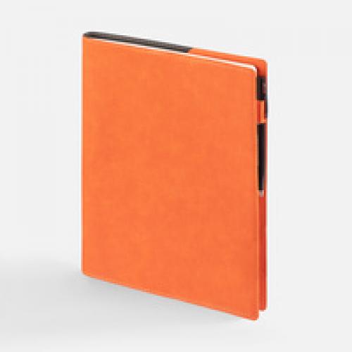 Ежедневник в суперобложке Brave Book, недатированный, оранжевый
