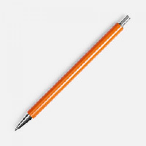 Ручка шариковая Slim Beam, оранжевая