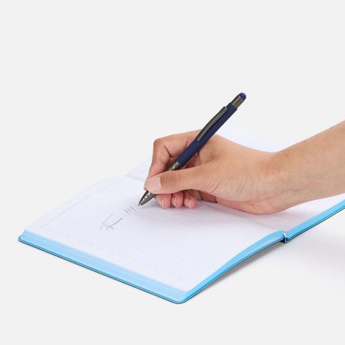 Ручка шариковая Digit Soft Touch со стилусом; - купить именные сувениры в Воронеже