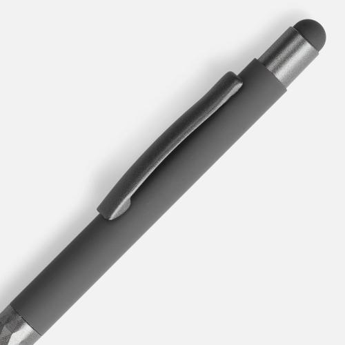 Ручка шариковая Digit Soft Touch со стилусом; - купить необычные сувениры в Воронеже