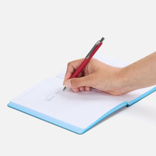 Ручка шариковая Lobby Soft Touch Chrome; - купить именные сувениры в Воронеже