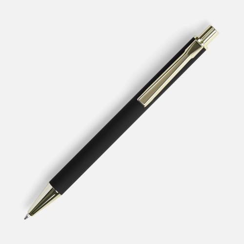 Ручка шариковая Lobby Soft Touch Gold; - купить необычные подарки в Воронеже