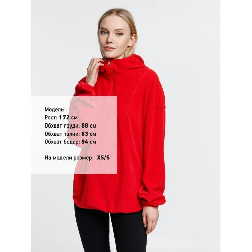 Анорак флисовый унисекс Fliska; - купить подарки с логотипом в Воронеже