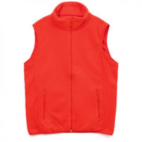 Жилет флисовый унисекс Nesse, красный