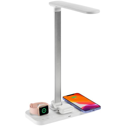 Настольная лампа с беспроводной зарядкой Power Light; - купить бизнесс-сувениры в Воронеже