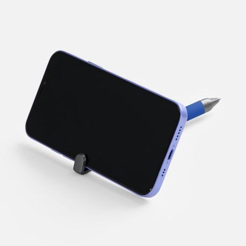 Ручка шариковая Standic с подставкой для телефона; - купить подарки с логотипом в Воронеже