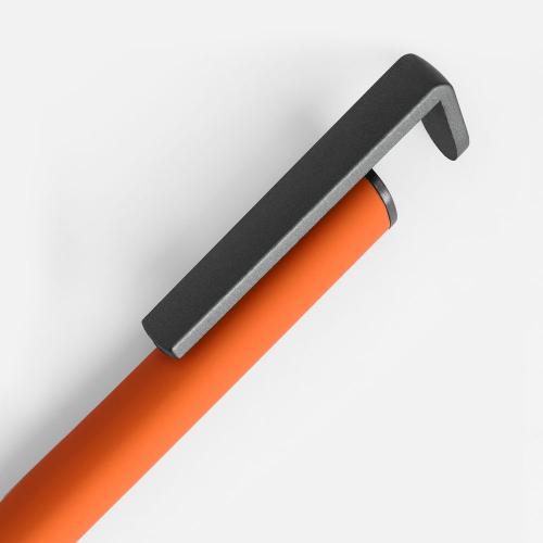 Ручка шариковая Standic с подставкой для телефона; - купить необычные сувениры в Воронеже
