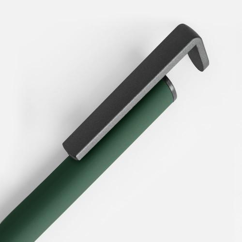Ручка шариковая Standic с подставкой для телефона; - купить именные сувениры в Воронеже