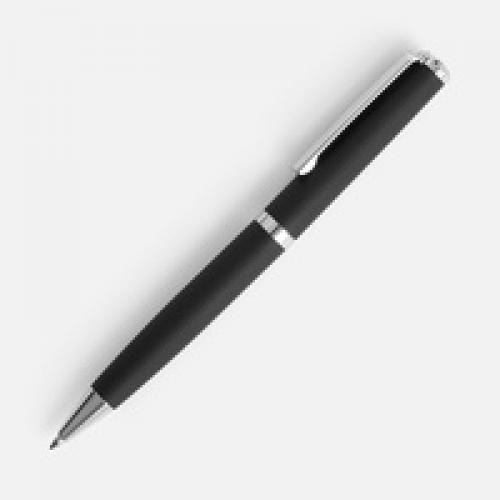 Ручка шариковая Inkish Chrome в футляре, черная