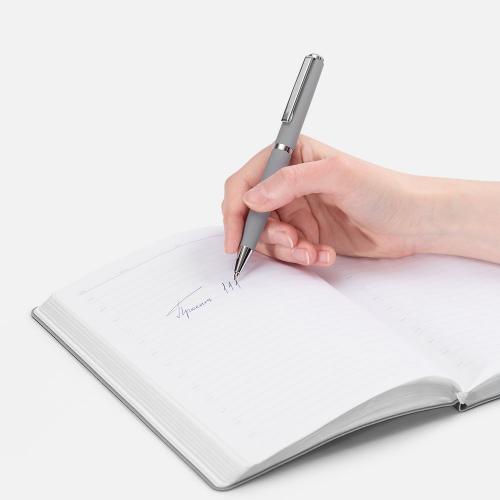 Ручка шариковая Inkish Chrome в футляре; - купить именные сувениры в Воронеже