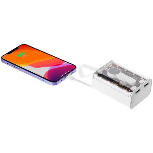 Аккумулятор с быстрой зарядкой Trellis Quick 10000 мАч; - купить подарки с логотипом в Воронеже