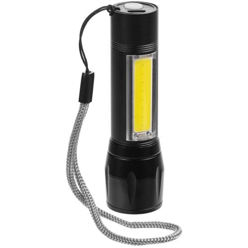 Фонарик аккумуляторный с фокусировкой луча Kirk; - купить необычные подарки в Воронеже