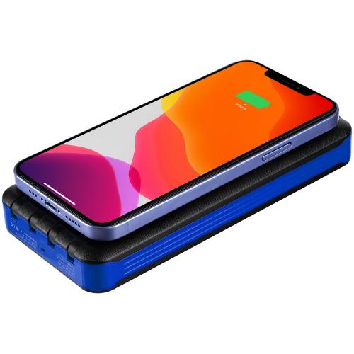 Аккумулятор с беспроводной зарядкой Holiday Maker Wireless, 10000 мАч; - купить именные сувениры в Воронеже