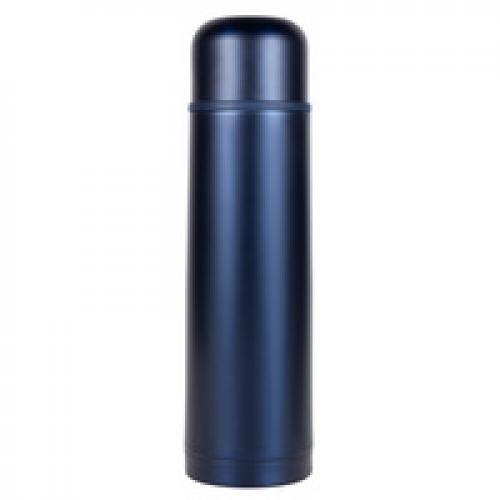 Термос Relaxika 1000, темно-синий