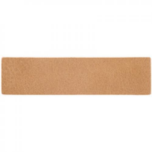 Лейбл кожаный Pasek, бежевый