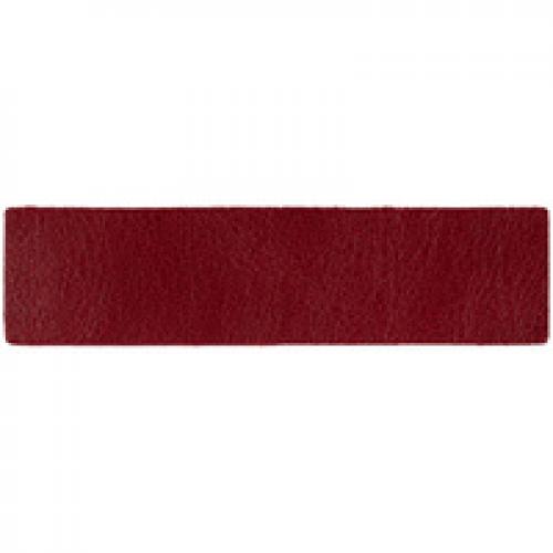 Лейбл кожаный Pasek, красный