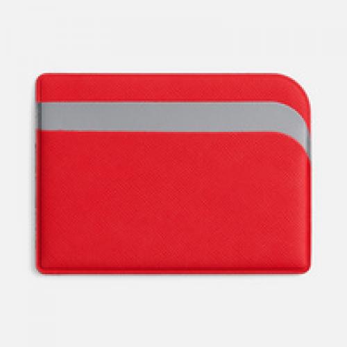 Чехол для карточек Dual, ver.2, красный