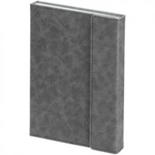 Ежедневник Flap на заказ, недатированный, серый