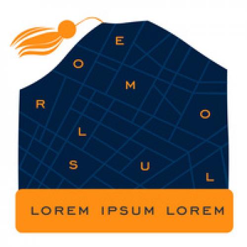 Шапка-петушок Cockerel на заказ, полушерсть