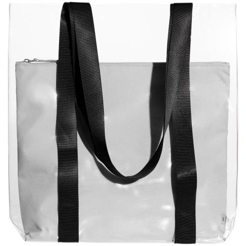 Шопер Clarity с серым органайзером; - купить необычные подарки в Воронеже