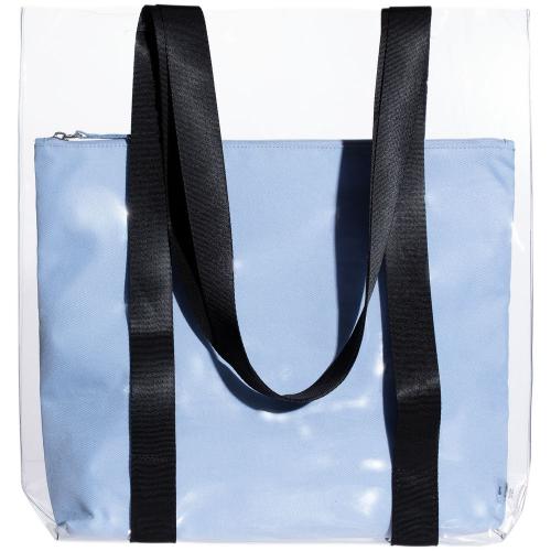 Шопер Clarity с голубым органайзером; - купить необычные подарки в Воронеже
