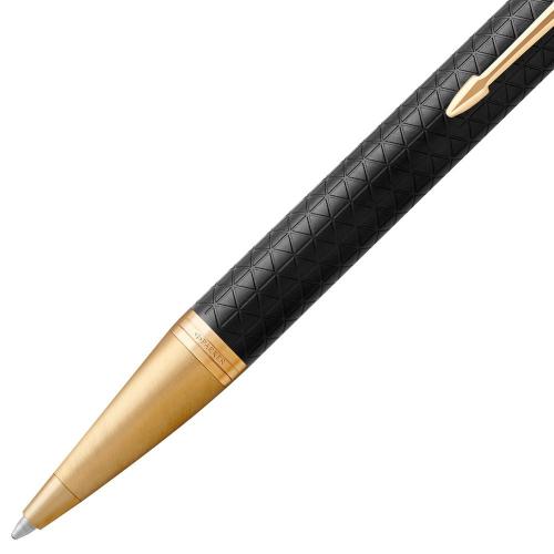 Ручка шариковая Parker IM Premium Black/Gold GT; - купить необычные подарки в Воронеже