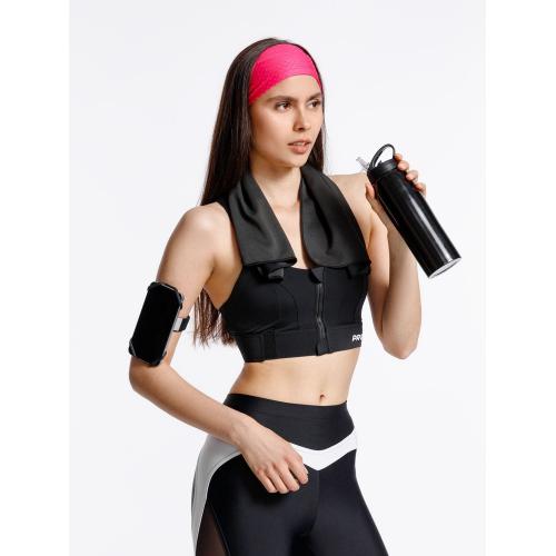 Охлаждающее полотенце Narvik в силиконовом чехле; - купить подарки с логотипом в Воронеже