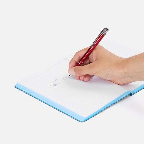 Ручка шариковая Keskus; - купить подарки с логотипом в Воронеже