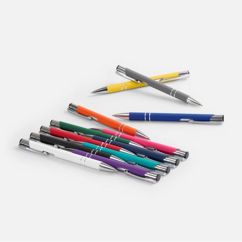 Ручка шариковая Keskus Soft Touch; - купить подарки с логотипом в Воронеже