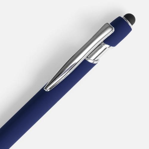 Ручка шариковая Pointer Soft Touch со стилусом; - купить необычные сувениры в Воронеже