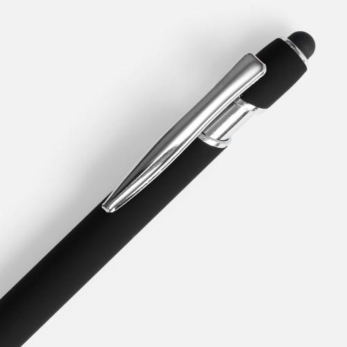 Ручка шариковая Pointer Soft Touch со стилусом; - купить необычные сувениры в Воронеже