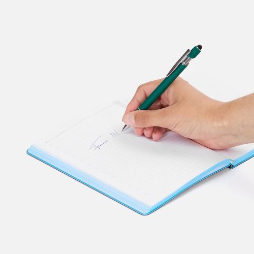 Ручка шариковая Pointer Soft Touch со стилусом; - купить именные сувениры в Воронеже
