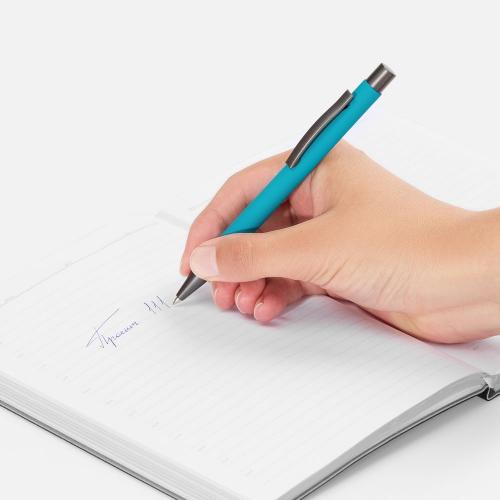 Ручка шариковая Atento Soft Touch; - купить именные сувениры в Воронеже