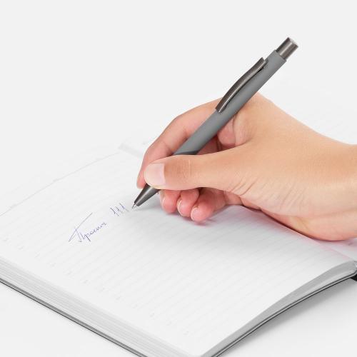 Ручка шариковая Atento Soft Touch; - купить именные сувениры в Воронеже