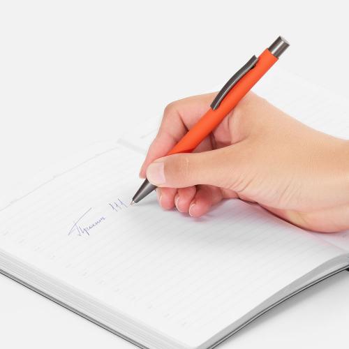 Ручка шариковая Atento Soft Touch; - купить именные сувениры в Воронеже