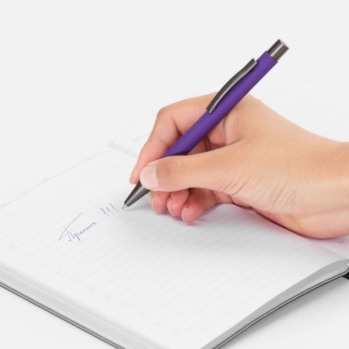 Ручка шариковая Atento Soft Touch; - купить именные сувениры в Воронеже