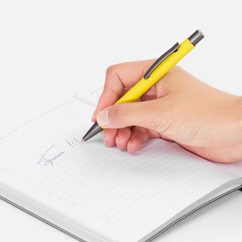 Ручка шариковая Atento Soft Touch; - купить именные сувениры в Воронеже