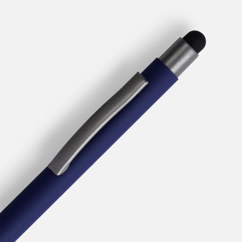 Ручка шариковая Atento Soft Touch со стилусом; - купить необычные сувениры в Воронеже