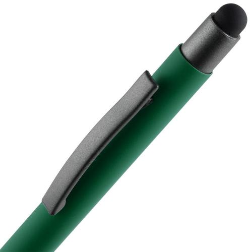 Ручка шариковая Atento Soft Touch со стилусом; - купить именные сувениры в Воронеже