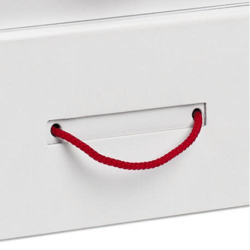 Круглый шнур Lasso S, красный; - купить именные сувениры в Воронеже