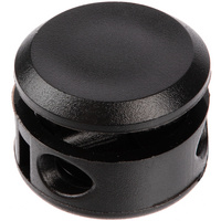 Двойной фиксатор для шнура Brogy, черный