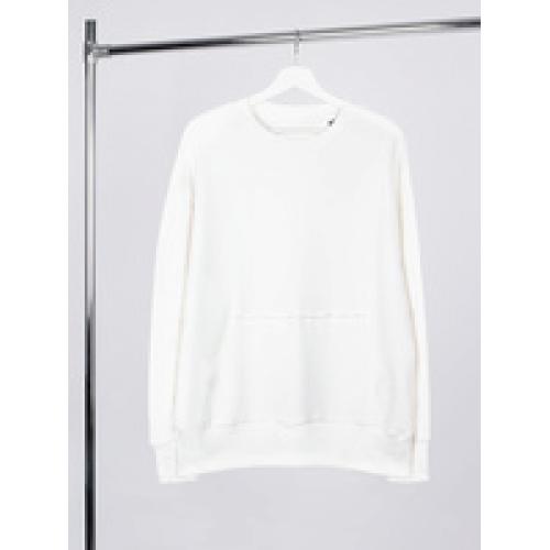 Свитшот оверсайз унисекс Vozduh, молочно-белый