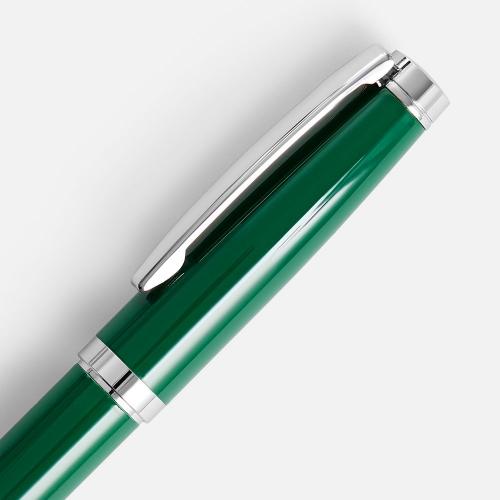 Ручка шариковая Letra Chrome, глянцевая; - купить необычные сувениры в Воронеже